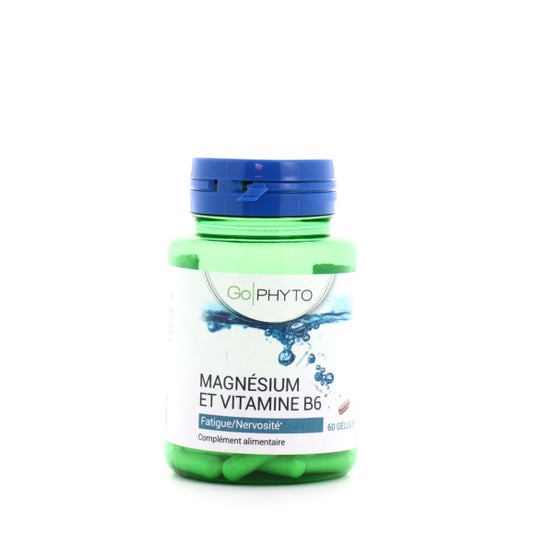 Go Phyto Magnesium und Vitamin B6 60 Kapseln
