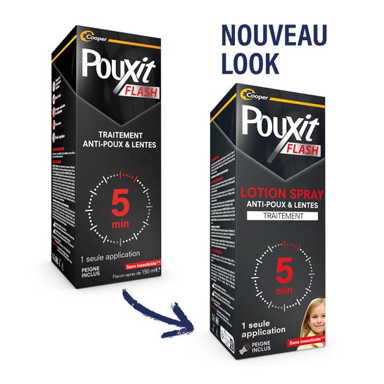 Pouxit Flash Antipiojos y Liendres 150 ml