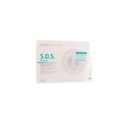 Singuladerm S.O.S Reactive 4 viales x 10 5 ml