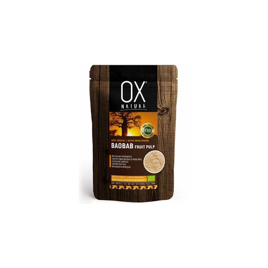 Ox Nature Baobab Fruit Pulp Powder Eco 100g