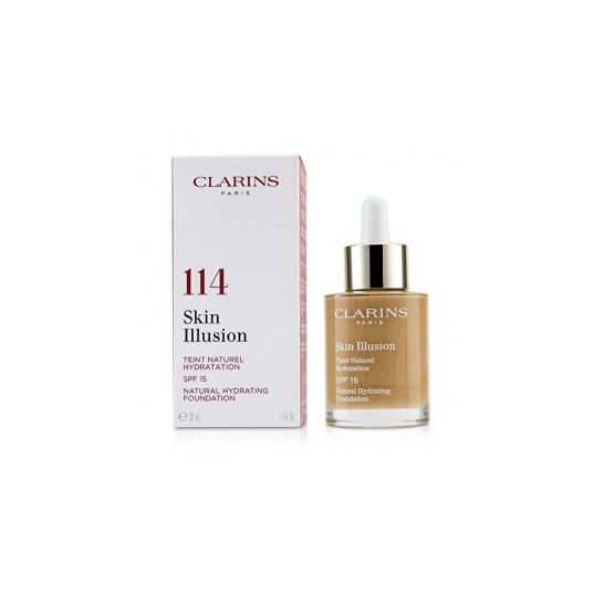 Clarins Skin Illusion Base Spf15 114 Capucchino 30ml