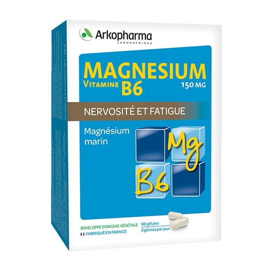 Arkopharma Magnsium B6 60 glóbulos