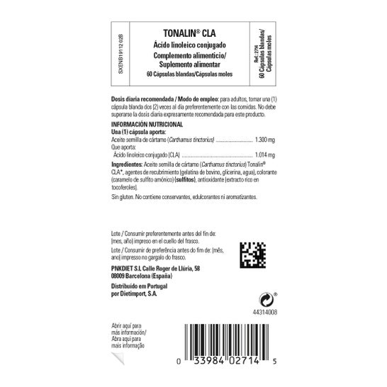 Solgar Tonalin CLA 60 perlas