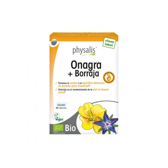 Physalis Onagra y Borraja 60caps
