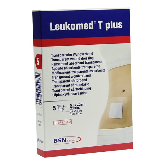 Leukomed T Pl Pl Pans 5X 7Cm2 5 T