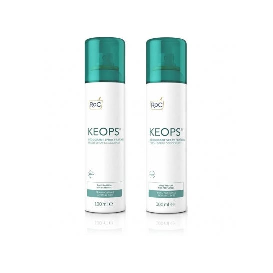 RoC Keops Desodorante Spray Fresco 2x100ml