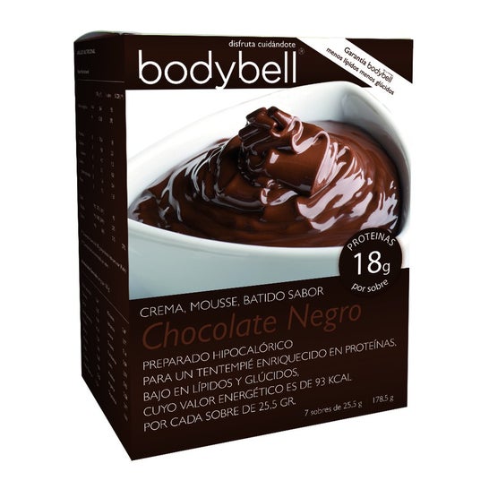 BodyBell Crema Chocolate Negro 7x25,5g