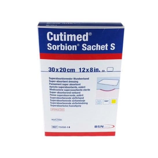 Cutimed-Sorbion-Pfannen 30X20Cm 10