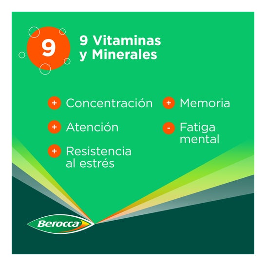 Berocca® Performance Effervescent Orange 30 tabs.