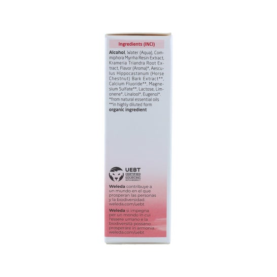 Weleda Agua Dentífrica de Ratania Sabor Menta 50 ml