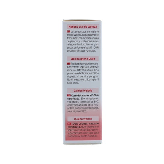Weleda Agua Dentífrica de Ratania Sabor Menta 50 ml