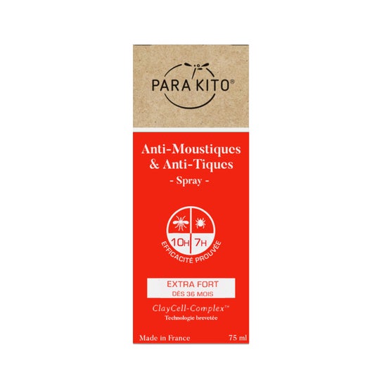 Para'Kito Anti-Mosquito and Anti-Tick Spray Extra Strong 75ml