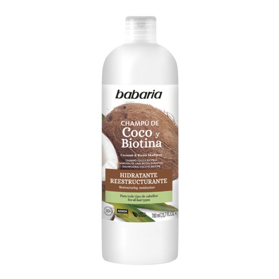 Babaria Coconut &amp; Biotin Moisturising Shampoo 700ml