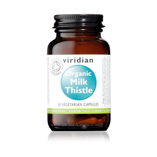 Viridian Milk Thistle Bio 400g 30caps