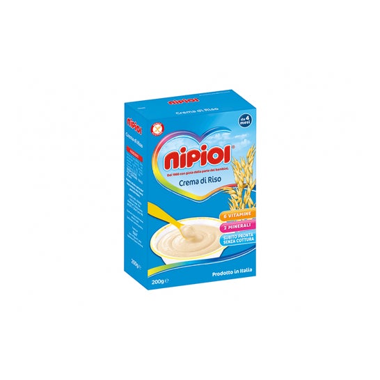 Nipiol Crema Cereales Arroz 200g
