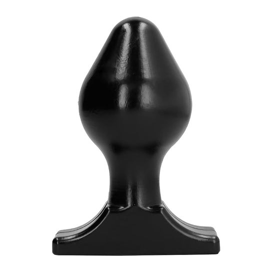 All Black Anal Plug 16x8 cm 1 ud