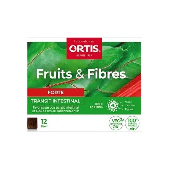 Ortis Fruits Fibres Forte Transit 12 Unità