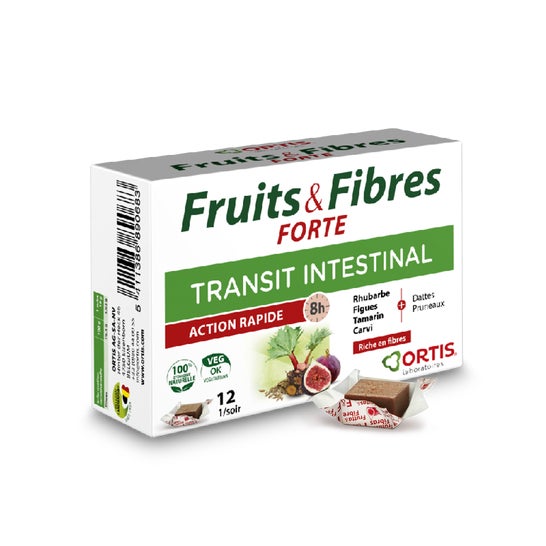 Ortis Fruits Fibres Forte Transit 12uds