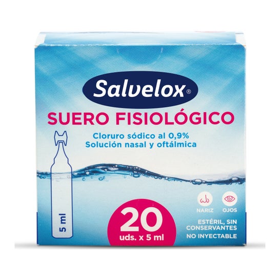 Salvelox Suero Fisiológico 20x5ml