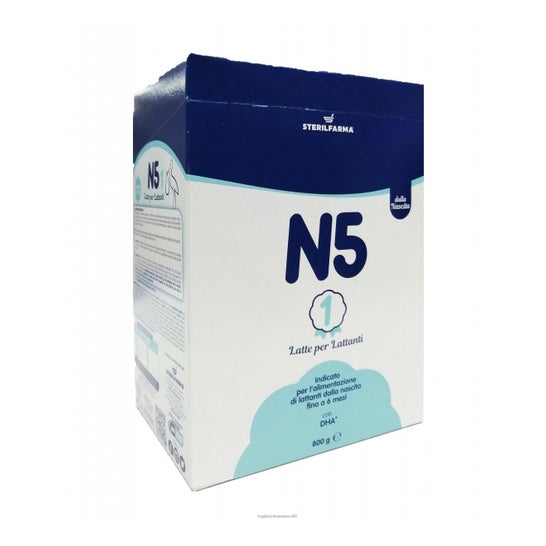 Steril Farma N5 Latte In Polvere per Neonati 0-6M 800g