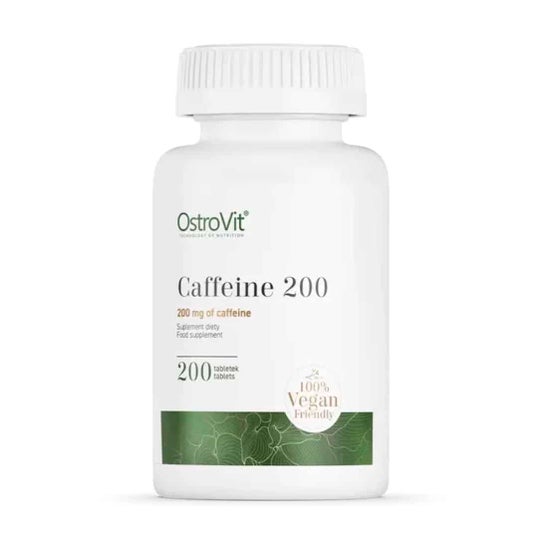 OstroVit Caffeine 200mg 200 Tabletas