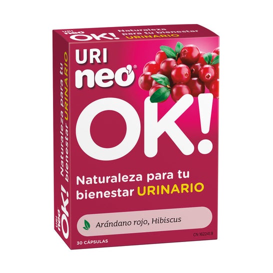 Uri-Neo® Red Cranberry 500mg 30cáps