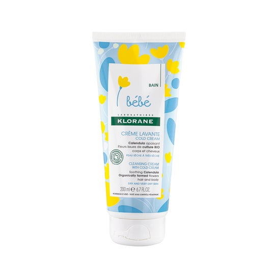 Klorane Bb Calendula Calendula Lavaggio Crema 200Ml