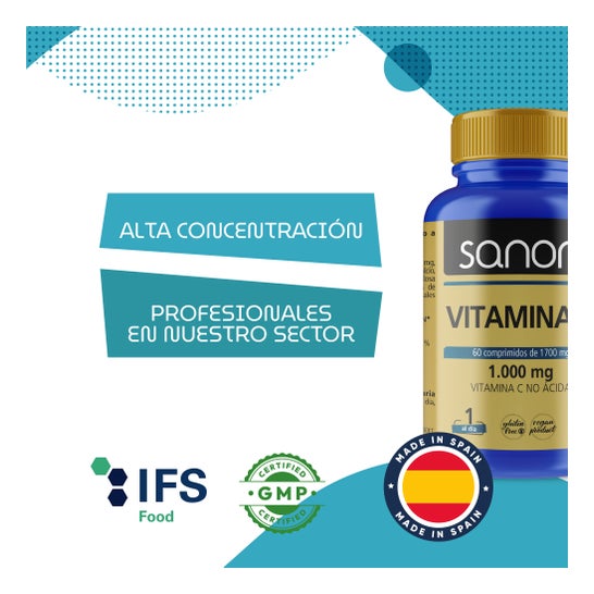 Sanon Vitamina C 60 comp