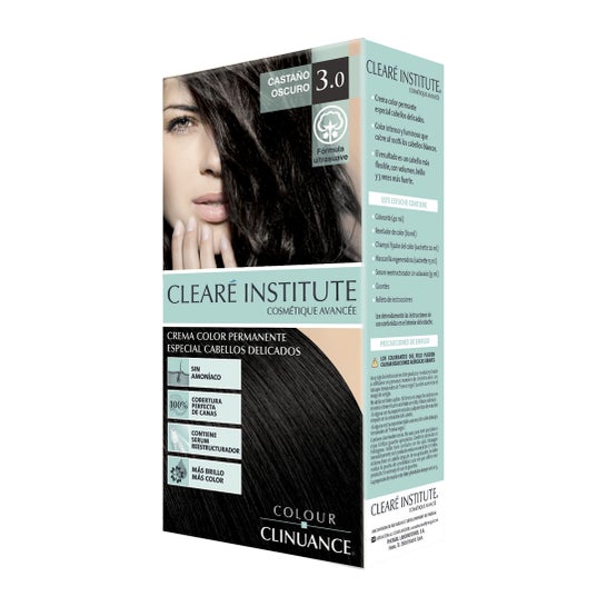 Cleare Institute Colour Clinuance Permanent Dye 30 Donkerbruin 170ml