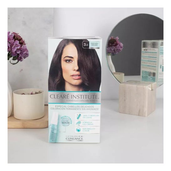 Cleare Institute Colour Clinuance Permanent Dye 30 Donkerbruin 170ml Cleare Institute Colour Clinuance Permanent Dye 30 Donkerbruin 170ml