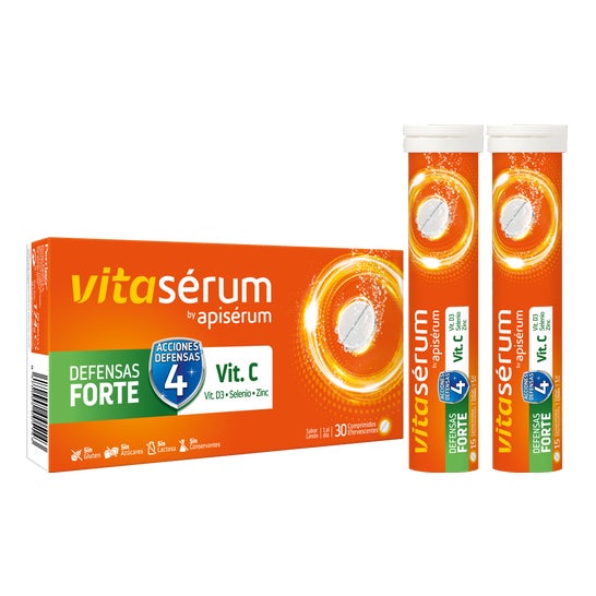 Apisérum Vitasérum Defensas Forte 30 comp
