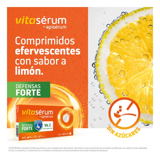 Apisérum Vitasérum Defensas Forte 30 comp