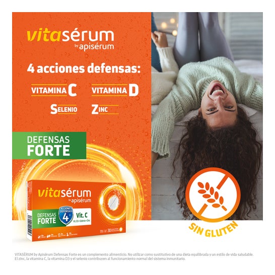 Apisérum Vitasérum Defensas Forte 30 comp