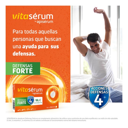 Apisérum Vitasérum Defensas Forte 30 comp