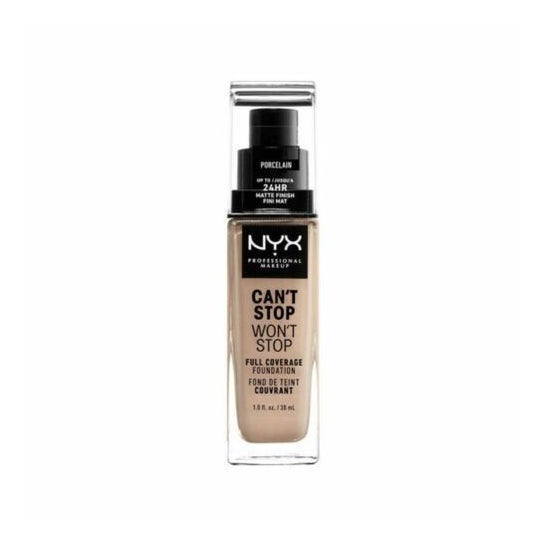 Nyx Can't Stop Won't Stop Full Coverage Porcelain 30ml