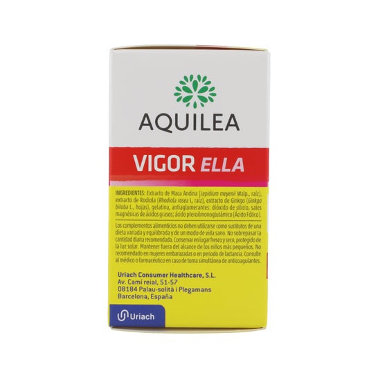 Aquilea Vigor Ella Maca Andina und Rodiola 60caps