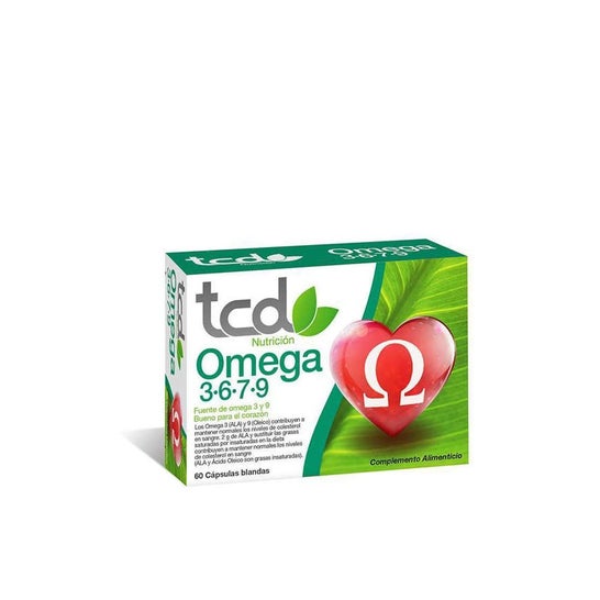 TCD Nutrición Omega 3-6-7-9 60caps