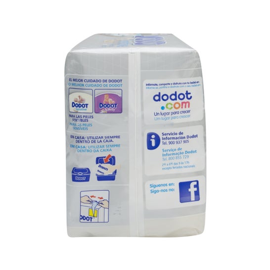 Dodot Sensitive wipes 108 u.