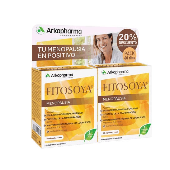 Fitosoya - Isoflavonas 60 Capsulas X 2