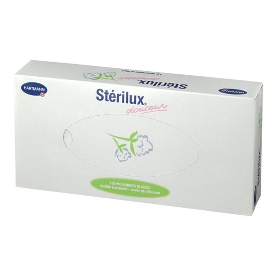 Hartmann Sterilux Douceur Weisse Taschentücher 100uts