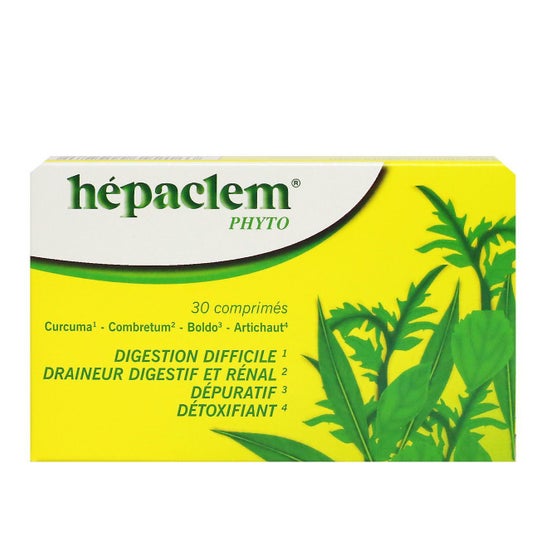 Hepaclem Phyto 30 comprims