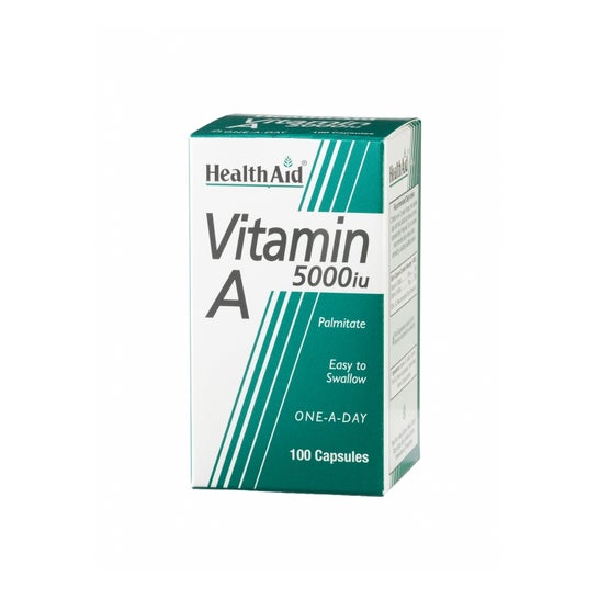 HealthAid Vitamina A+D 5000 UI 100caps