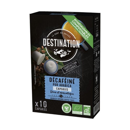 Destination Café Descafeinado 10caps