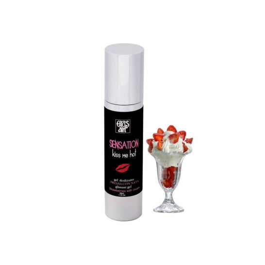 Eros-Art Sensattion lubrificante naturale fragole con crema 50ml