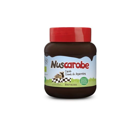 Nuscarobe Carob Cream 100% økologisk 400g
