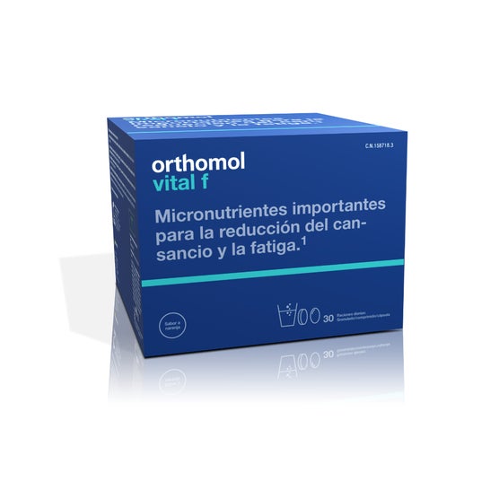 Orthomol Vital F 30-enveloppen