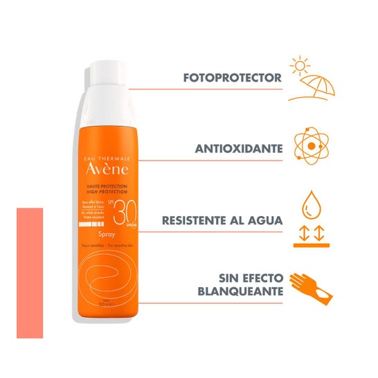 Avène Solar Alta Protección Spray Spf30 200 ml