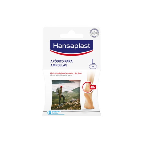 Hansaplast with large ampoules 5 dressings
