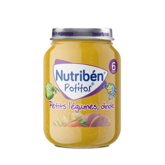 Nutribén ®	Potito Diner Petits Legumes 190 g NUTRIBEN, 190 g (Código PF )