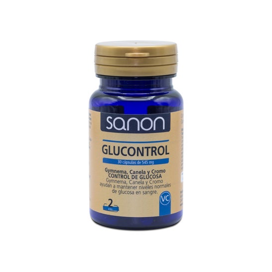 Sanon Glucontrol 30 kapsler af 545 mg